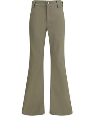 Balenciaga Flare Pants - Green