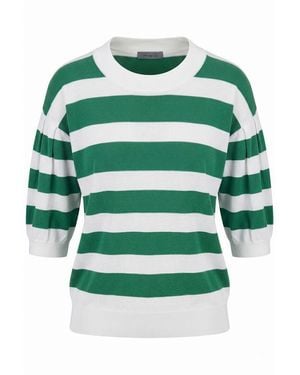 Malo Green Cotton Jumper