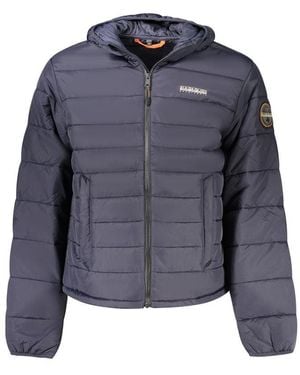 Napapijri Blue Polyamide Men's Jacket