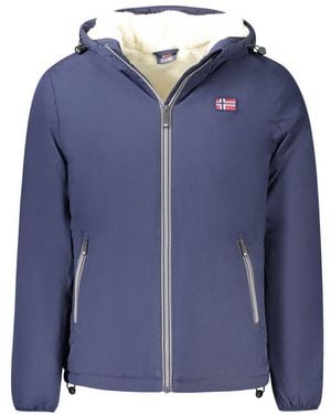 Norway 1963 Blue Polyester Men's Jacket