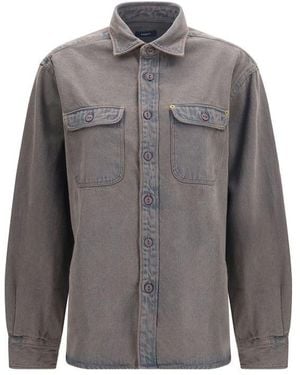 Deperlu Gray Denim Shirt