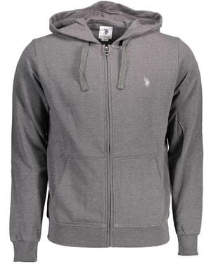 U.S. POLO ASSN. U. S. Polo Assn. Cotton Sweater - Gray