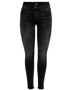 ONLY Black Cotton Jeans & Pant