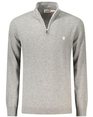 Timberland Gray Wool Men Sweater