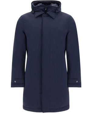 Woolrich Carcoat Down Jacket - Blue