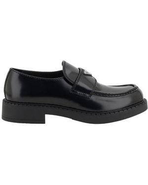 Prada Leather Loafers in Black for Men | Lyst display picture 3