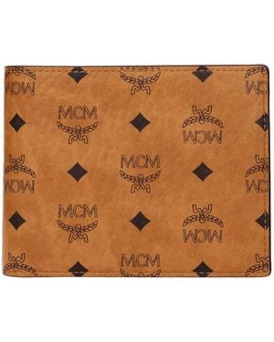 MCM Brown Leather Wallet