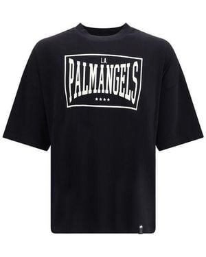Palm Angels Black Cotton T