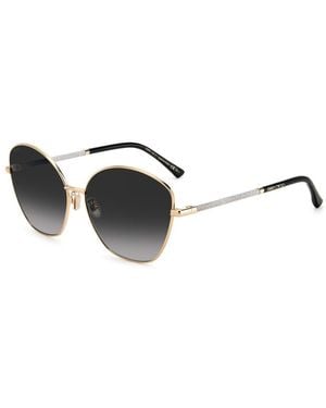 Jimmy Choo Marilia Cateye Sunglasses - Black