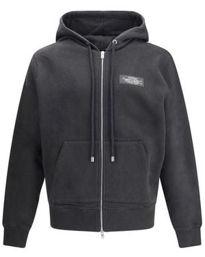 Amiri Zip Hoodie - Blue