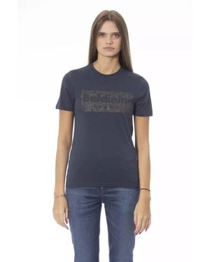 Baldinini Blue Cotton T