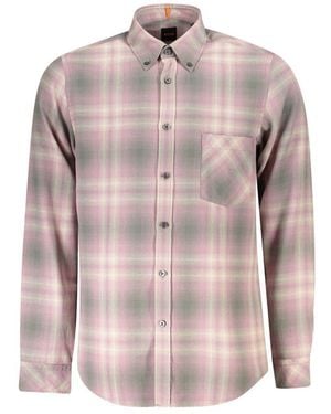 BOSS Cotton Shirt - Pink