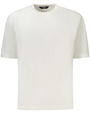 K-Way White Cotton Men's T-shirt - L