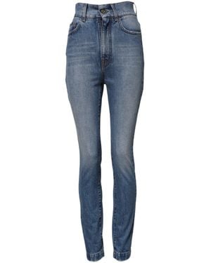 Dolce & Gabbana Slim Fit Denim Jeans - Blue