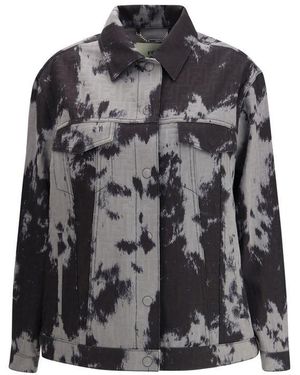 Fendi Black Cotton Denim Jacket