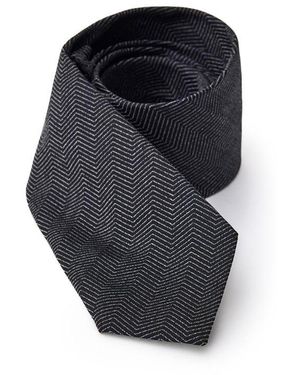 Jil Sander Black Silk Ties & Bowty
