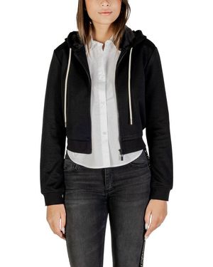 Guess Black Polyester Hoodie