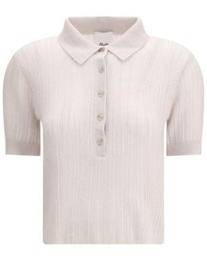 Allude Beige Cashmere Sweatshirt - White