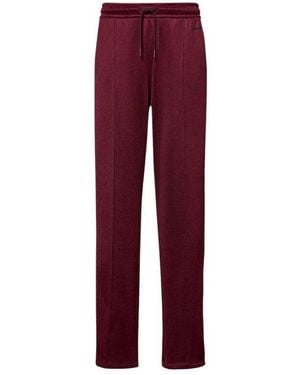Calvin Klein Bordeaux Cotton Joggers (workout Pants) - Red