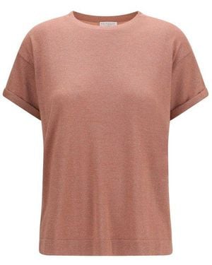 Brunello Cucinelli Multicolour Nylon T - Pink
