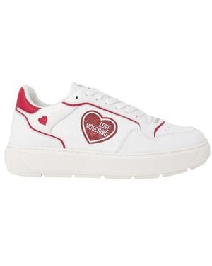 Love Moschino Multicolour Polyethylene Low Top Trainers - Pink