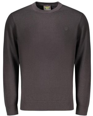 Timberland Black Cotton Men's Sweater - Gray