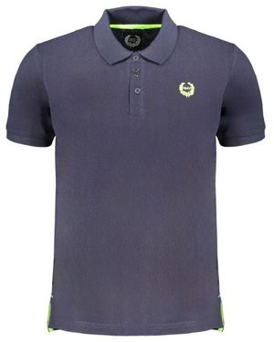 Gianmarco Venturi Blue Cotton Men's Polo Shirt