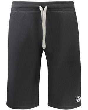 North Sails Black Cotton Men's Sweatpant - Grey