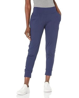 Champion Teal Polyester Joggers (workout Pants) - Blue