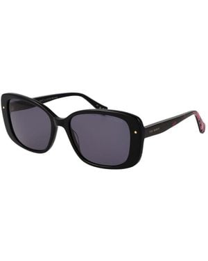 Ted Baker Black Acetate Sunglasses