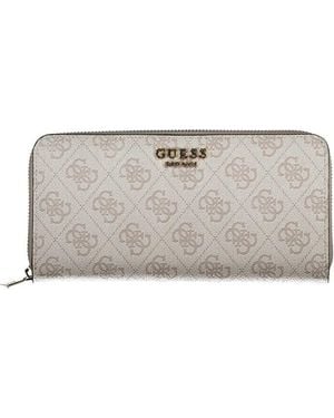 Guess Grey Polyethylene Wallet