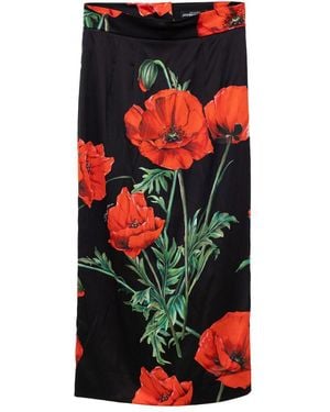 Dolce & Gabbana Bicolour Silk Clothing - Red