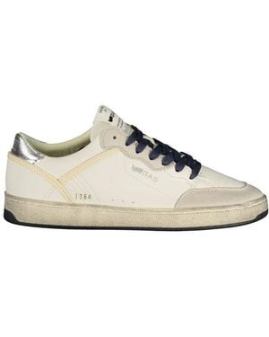 Gas Bianco Polyurethane Sneaker - White