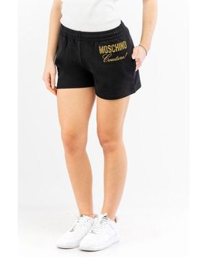Moschino Multicolour Cotton Sportswear - Black