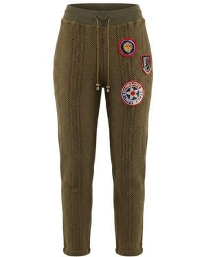 MR & MRS Green Mesh Trousers