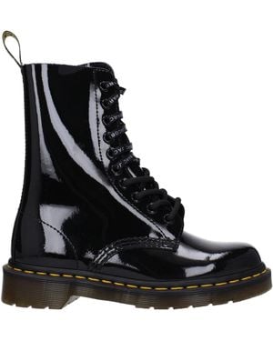 Dr. Martens Black Leather Ankle