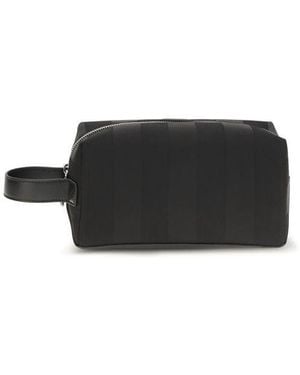 Fendi Beige Polyamide Wallet - Black