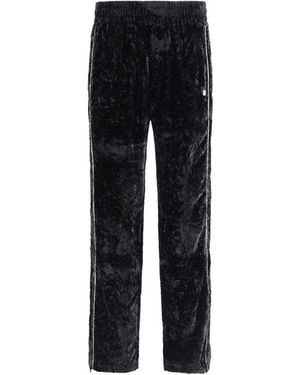 Amiri Velvet Joggers - Black