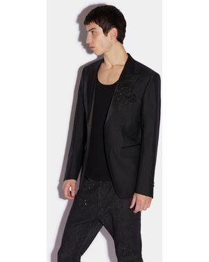 DSquared² Black Fibres Blazer