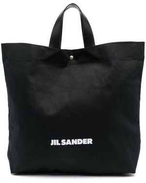 Black Jil Sander Tote bags for Men | Lyst