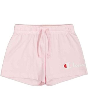 Champion Pink Cotton Shorts