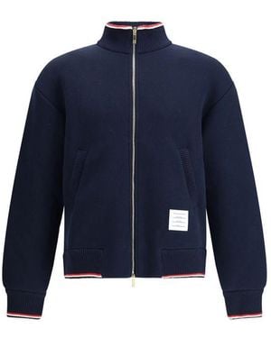 Thom Browne Bomber Jacket - Blue