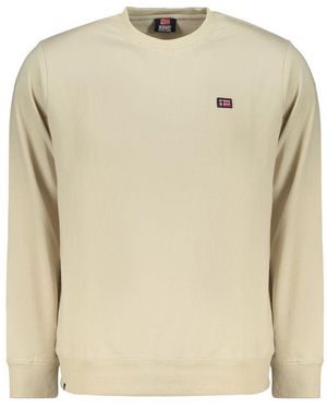 Norway 1963 Beige Cotton Men Sweatshirt - Natural