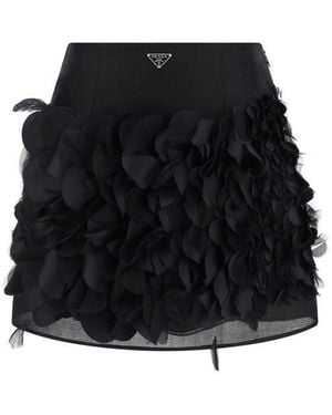 Prada Mini Skirt - Black