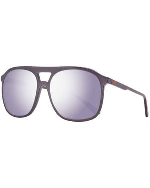Helly Hansen Black Plastic Sunglasses - Blue