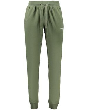 Accademia Militare Green Cotton Men Trousers