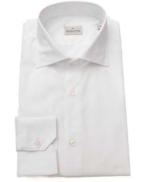Bagutta Cotton Shirt - White
