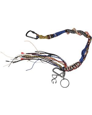 Dolce & Gabbana Braided Rope Logo Bag Shoulder Strap - Multicolour