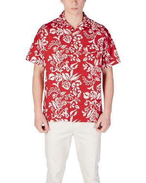 Replay Red Cotton Shirt