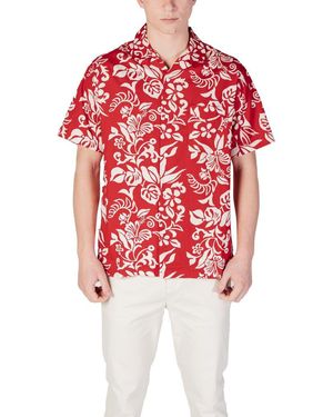 Replay Red Cotton Shirt